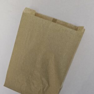 Пакет бумажный 340х170х70 крафт без ручек, плотность 50 г/м^2